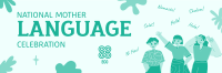 Celebrate Mother Language Day Twitter Header Design