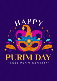 Purim Celebration Event Flyer Image Preview