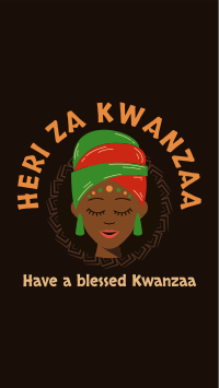 Kwanzaa Event Facebook story Image Preview