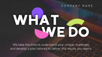 Modern Corporate Services Animation Design