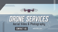 Drone Technology Facebook Event Cover Image Preview