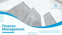 Finance Management Buildings Facebook Event Cover Design