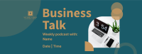 Startup Business Podcast Facebook cover Image Preview