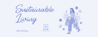 Sustainable Living Facebook Cover Design