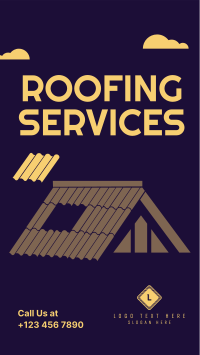 Residential Roof Repair Instagram reel Image Preview