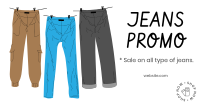 Three Jeans Facebook ad | BrandCrowd Facebook ad Maker
