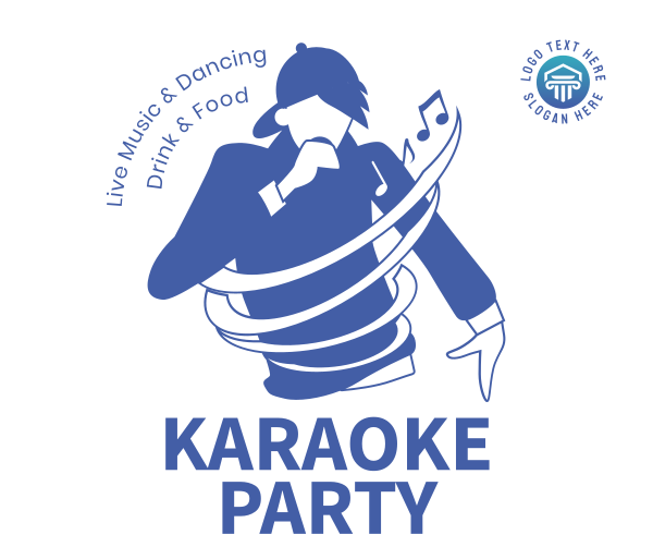 Karaoke Party Facebook Post Design Image Preview
