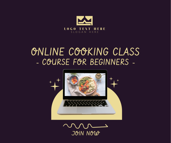Online Cooking Class Facebook Post Design Image Preview