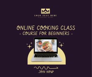 Online Cooking Class Facebook post Image Preview