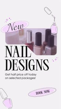 New Nail Designs Facebook Story Design