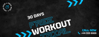30 Days Workout Facebook cover Image Preview