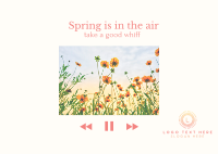 Spring Time Postcard Image Preview