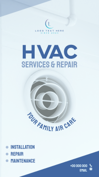 HVAC Services and Repair Instagram Story Design