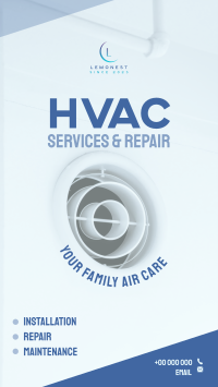 HVAC Services and Repair Instagram story Image Preview