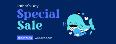 Whaley Dad Sale Facebook cover Image Preview