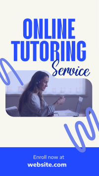 Online Tutoring Service Instagram reel Image Preview