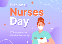 Nurses Appreciation Postcard Design