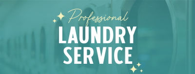 Professional Laundry Service Facebook cover Image Preview