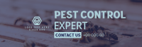 Pest Control Specialist Twitter Header Design