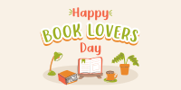 Book Day Greeting Twitter post Image Preview