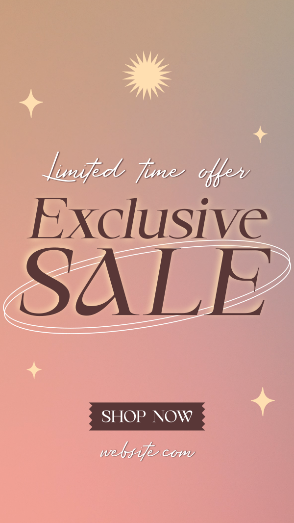 Limited-Time Sale Instagram Story Design