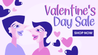 Valentine's Day Couple Facebook event cover Image Preview