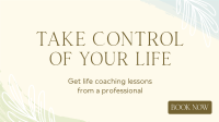 Life Coaching Facebook Event Cover Design