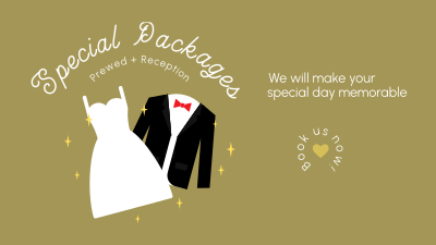 Tuxedo and Gown Facebook event cover Image Preview