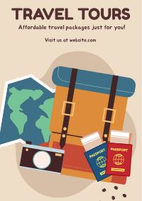 Travel Packages Poster Design