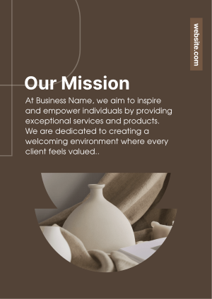 Our Mission Pottery Flyer Image Preview