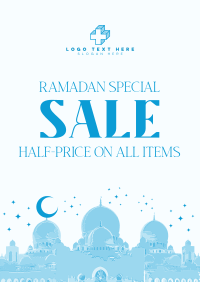 Celebrating Ramadan Sale Poster Image Preview