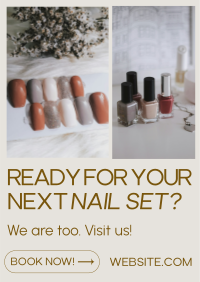 Minimalist Nail Salon Flyer Image Preview