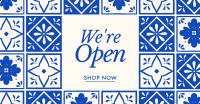 Tile Shop Opening Facebook Ad Design