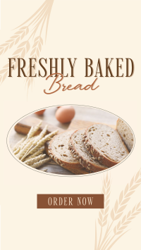 Earthy Bread Bakery Facebook Story Design