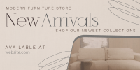 Minimalist Furniture Store Twitter post Image Preview