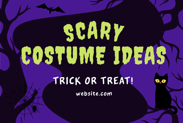 Spooky Halloween Pinterest Cover Design Image Preview