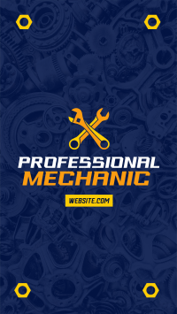 Professional Auto Mechanic YouTube short Image Preview