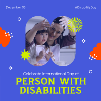 Disability Day Awareness Instagram Post Design