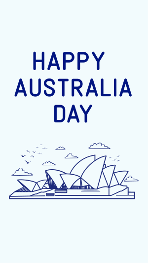 Happy Australia Day Facebook story Image Preview