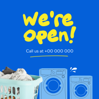 Laundry Opening Instagram post Image Preview