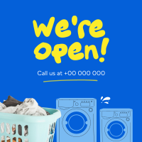 Laundry Opening Instagram Post Image Preview