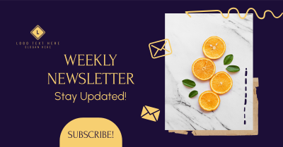 Wellness Weekly Newsletter Facebook ad Image Preview