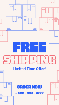 Shipping Business Delivery Instagram Story Design