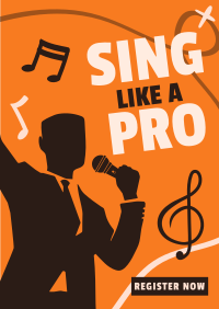 Sing Like a Pro Flyer Image Preview