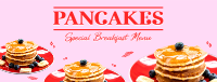 Pancakes For Breakfast Facebook cover Image Preview