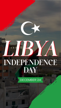Libya National Day Facebook story Image Preview