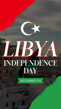 Libya National Day Facebook Story Design