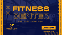 Fitness Training Center Video Image Preview