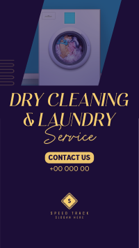Quality Dry Cleaning Laundry Facebook story Image Preview
