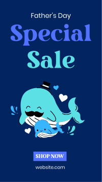 Whaley Dad Sale Facebook Story Design